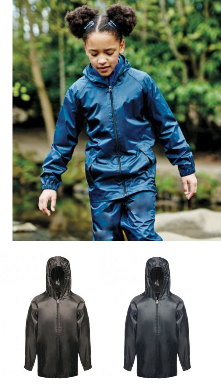 RG256 Regatta Kids Pro Stormbreak Waterproof Jacket  RG256 Regatta Kids Pro Stormbreak Waterproof Jacket